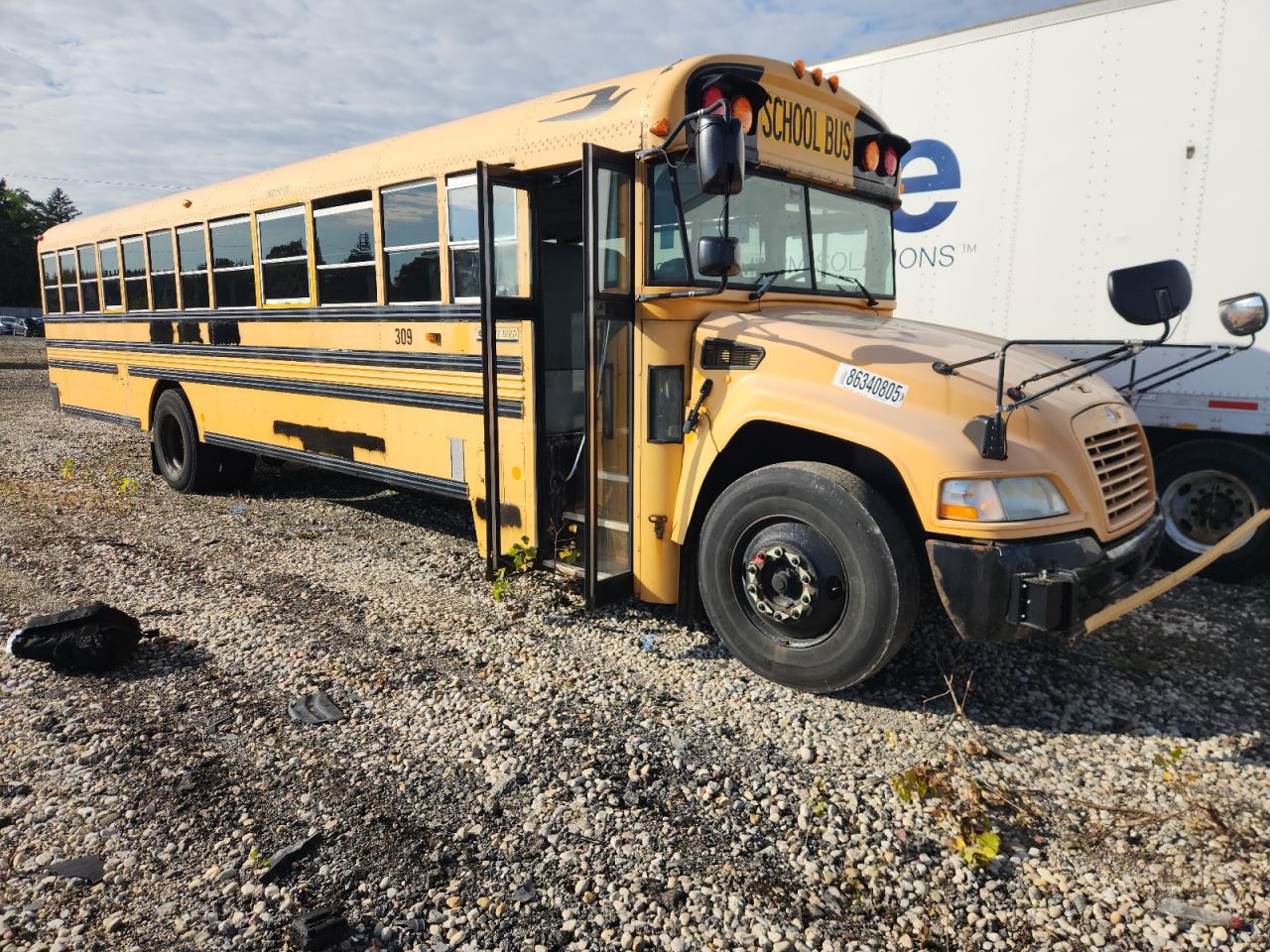 Lot #3268363264 2012 BLUE BIRD SCHOOL BUS