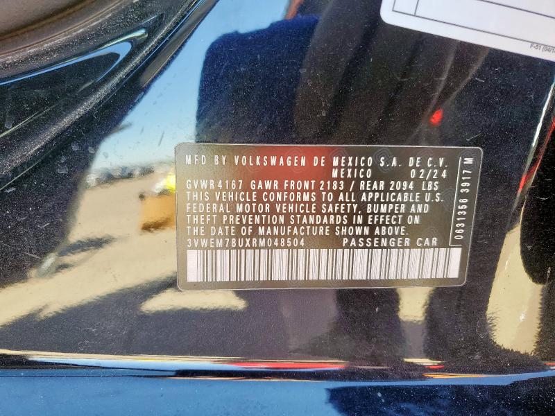 2024 VOLKSWAGEN JETTA SE - 3VWEM7BUXRM048504