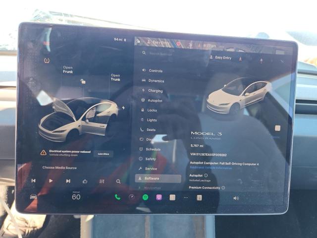 2025 TESLA MODEL 3 - 5YJ3E1EAXSF009282