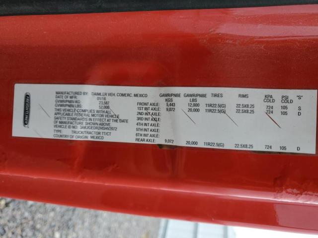 2017 FREIGHTLINER CASCADIA 1 #3290271235