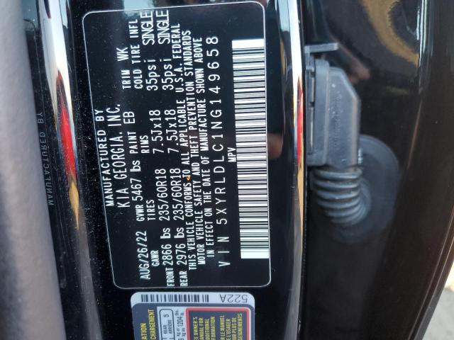 2022 KIA SORENTO S - 5XYRLDLC1NG149658