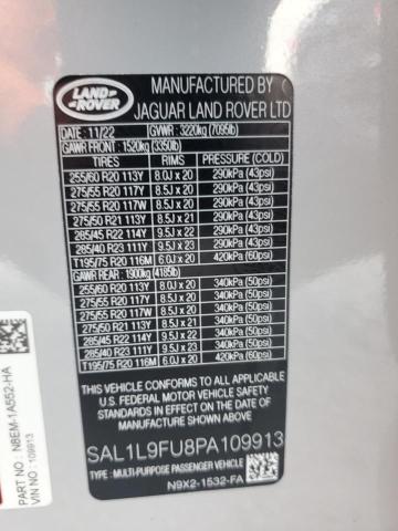 2023 LAND ROVER RANGE ROVE #3315404357