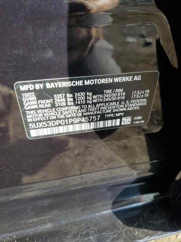 2023 BMW X3 XDRIVE3 5UX53DP01P9P45757