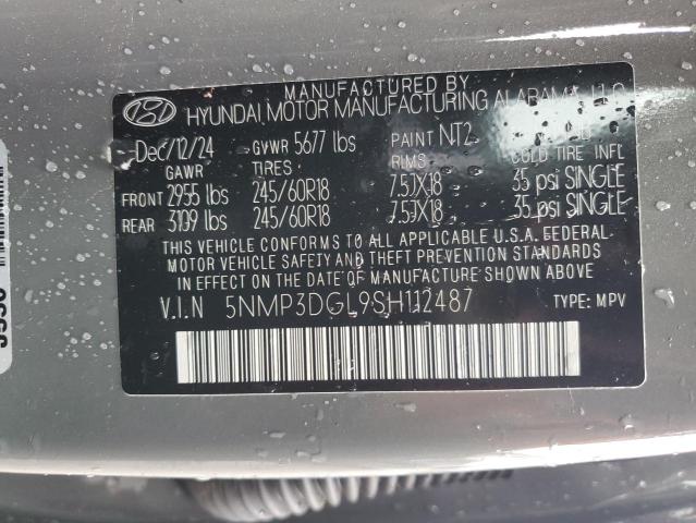 2025 HYUNDAI SANTA FE X #3290285244