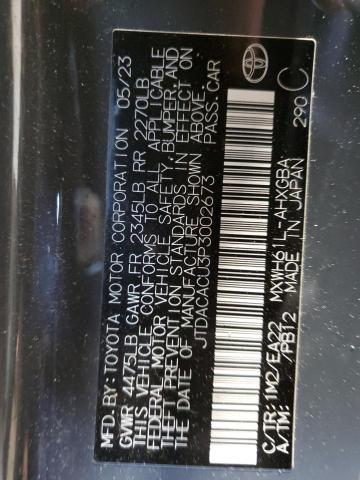 2023 TOYOTA PRIUS PRIME SE JTDACACU3P3002673