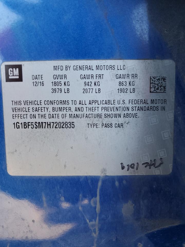 CHEVROLET CRUZE PREMIER