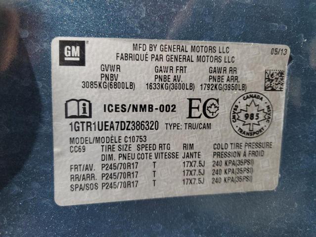 2013 GMC SIERRA C1500 SL #3265947528