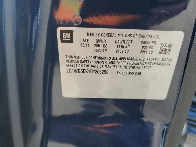 2011 CHEVROLET IMPALA LT #3296222427