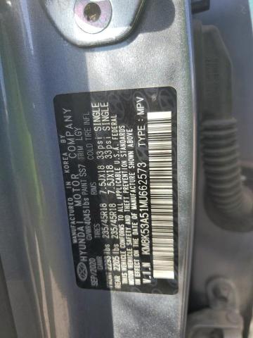 2021 HYUNDAI KONA ULTIM - KM8K53A51MU662573