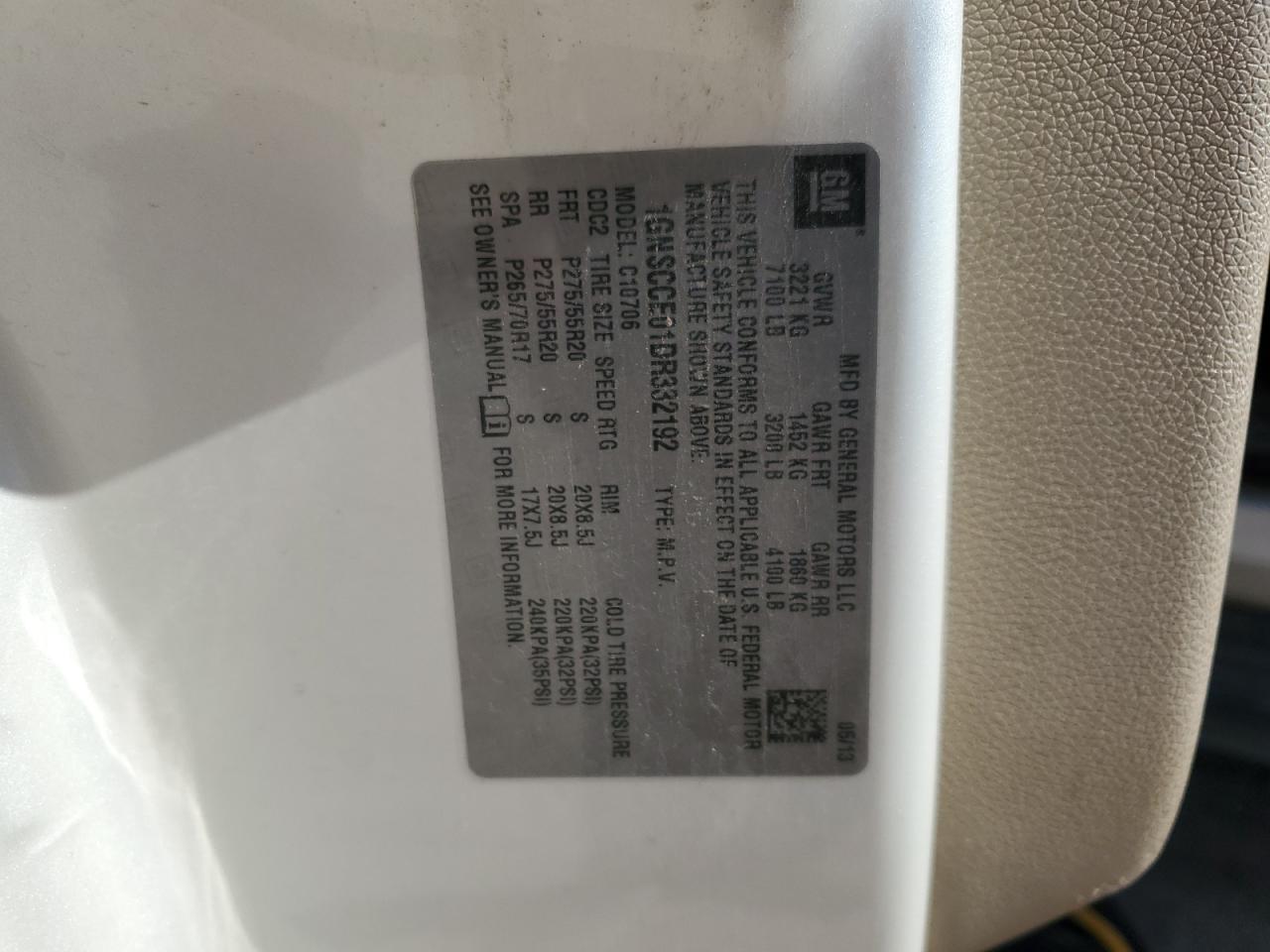 CHEVROLET TAHOE C1500 LTZ