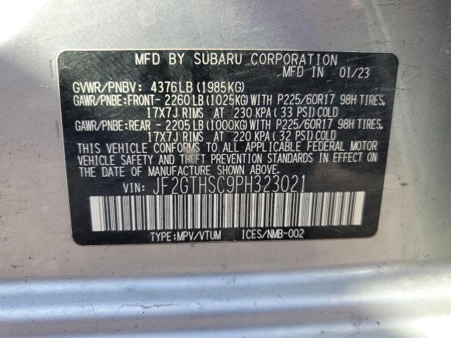 2023 SUBARU CROSSTREK JF2GTHSC9PH323021