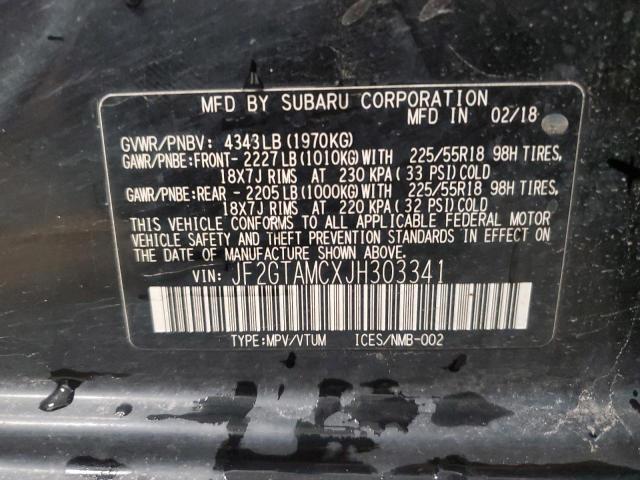 2018 SUBARU CROSSTREK #3284700965