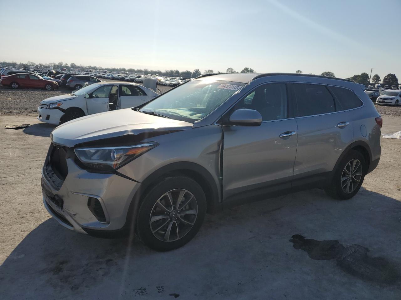 Lot #3290280235 2017 HYUNDAI SANTA FE S