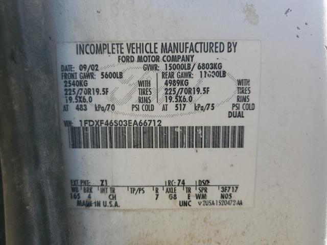 2003 FORD F450 SUPER DUTY #3315764372