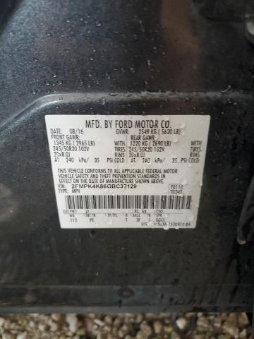 2016 FORD EDGE TITAN - 2FMPK4K86GBC37129