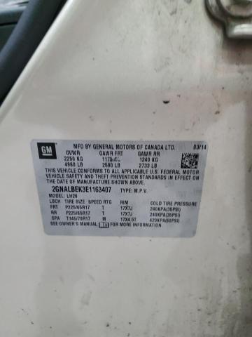 2014 CHEVROLET EQUINOX LT #3296278484