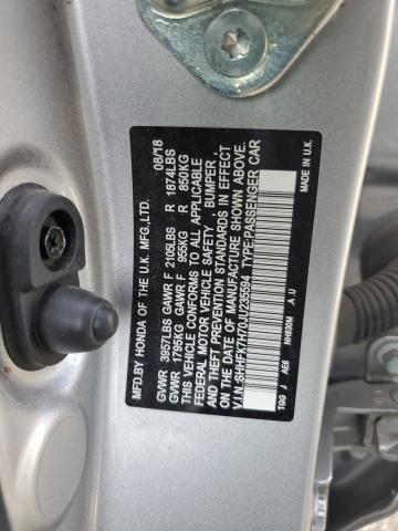 2018 HONDA CIVIC EXL SHHFK7H70JU235594