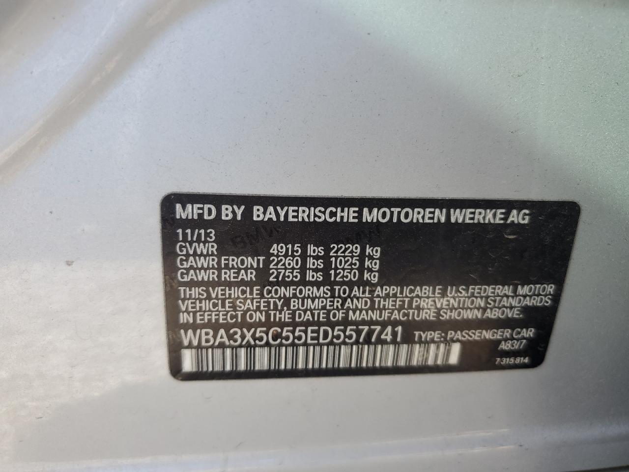 BMW 3 SERIES GT XIGT