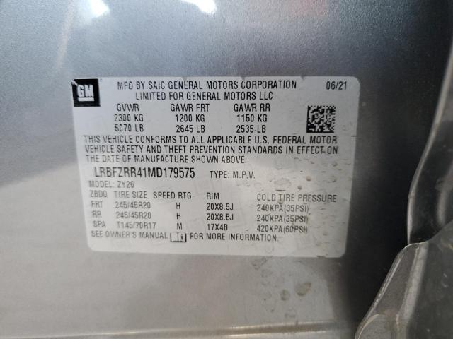 2021 BUICK ENVISION A - LRBFZRR41MD179575