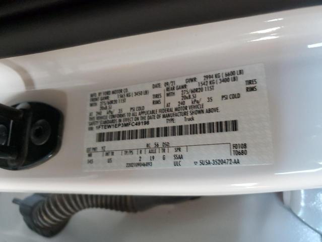 2021 FORD F150 SUPER #3304534441