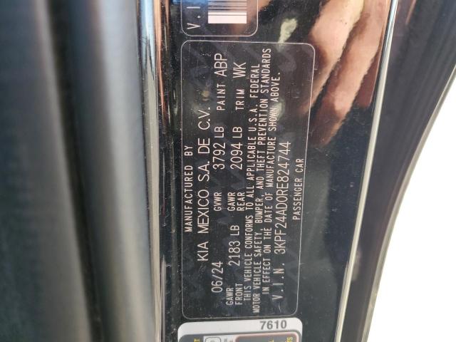 2024 KIA FORTE LX #3304702930