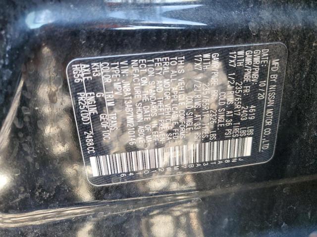 2021 NISSAN ROGUE S - JN8AT3AB7MW210146