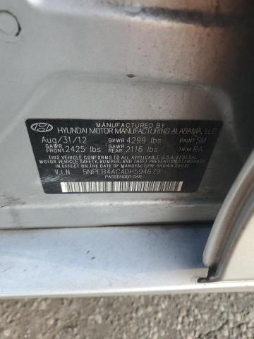 2013 HYUNDAI SONATA GLS - 5NPEB4AC4DH594679