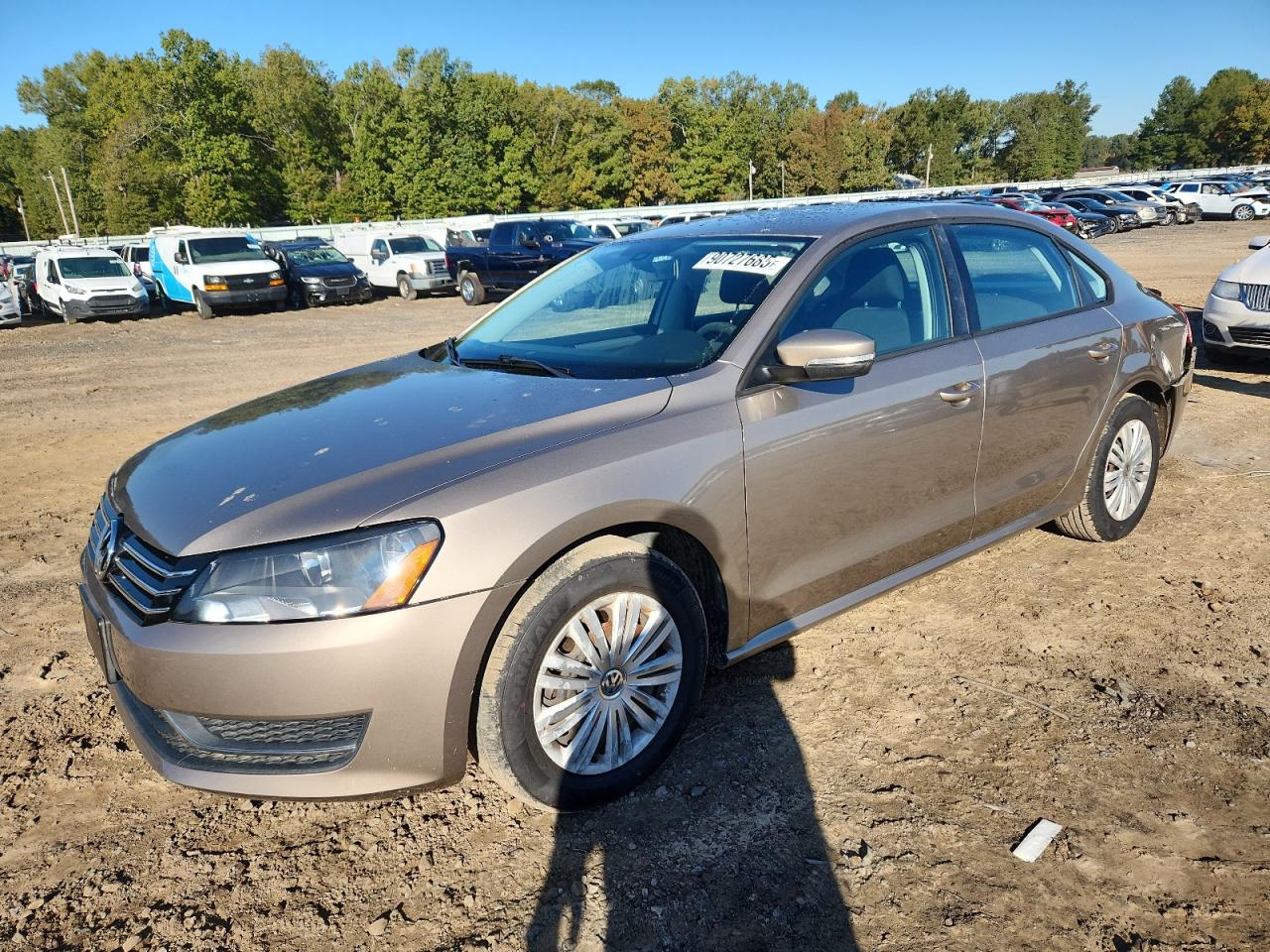 Lot #3286651288 2015 VOLKSWAGEN PASSAT S