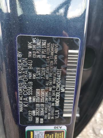 2022 KIA EV6 LIGHT KNDC3DLC5N5044331