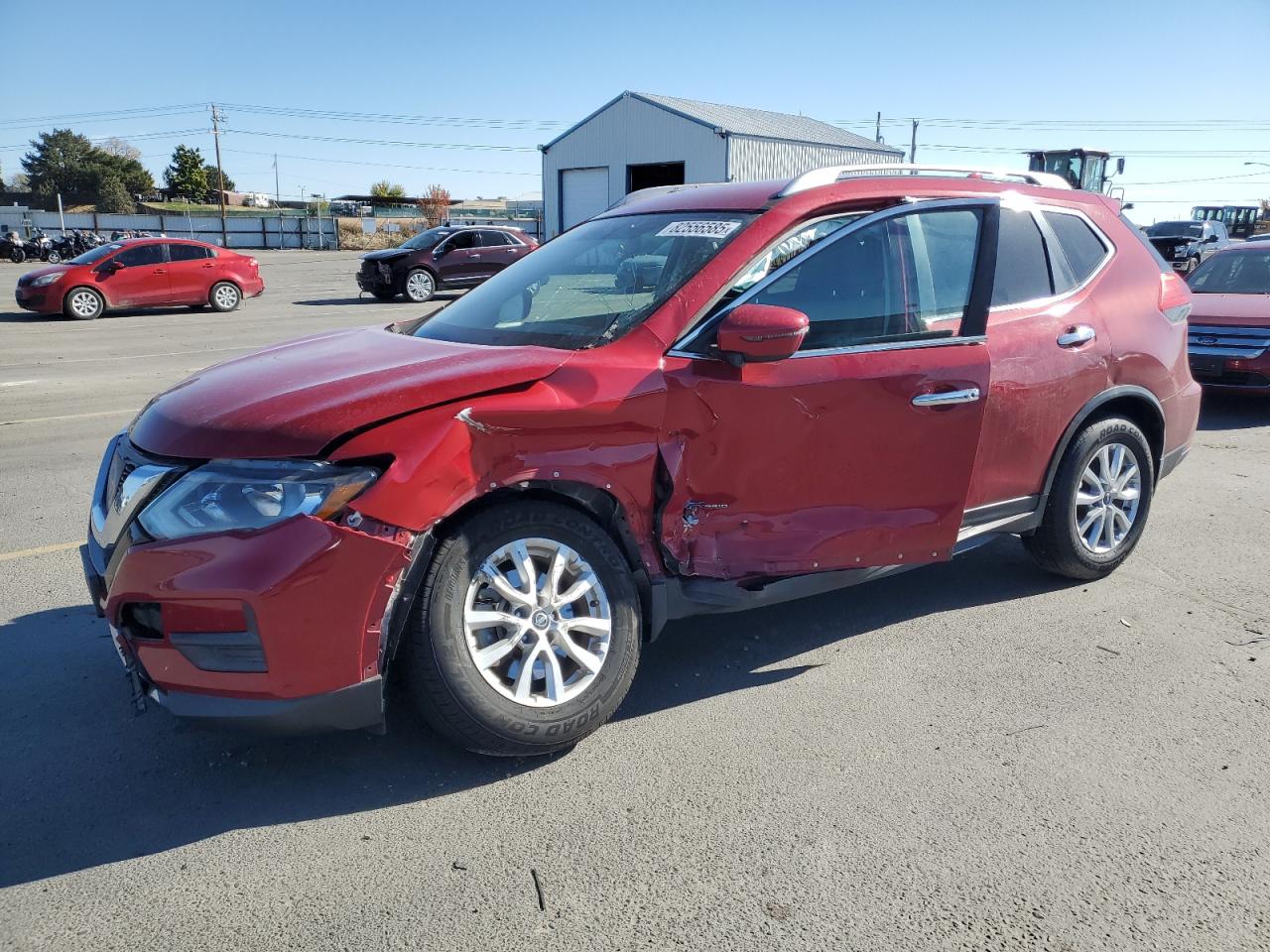 Lot #3297910778 2017 NISSAN ROGUE SV H