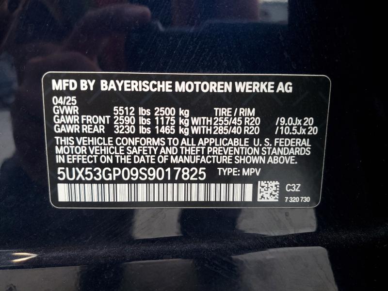 2025 BMW X3 30 XDRI #3290424828