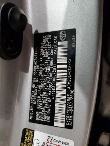 2006 TOYOTA CAMRY LE #3303705027