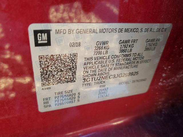 2018 GMC SIERRA K15 #3305433459