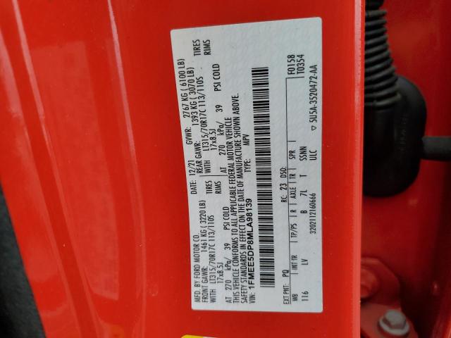 2021 FORD BRONCO BAS #3296432660