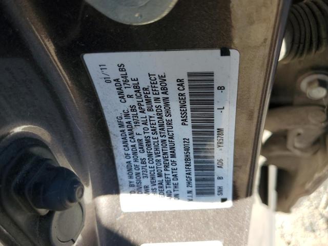 2011 HONDA CIVIC EX - 2HGFA1F82BH540122