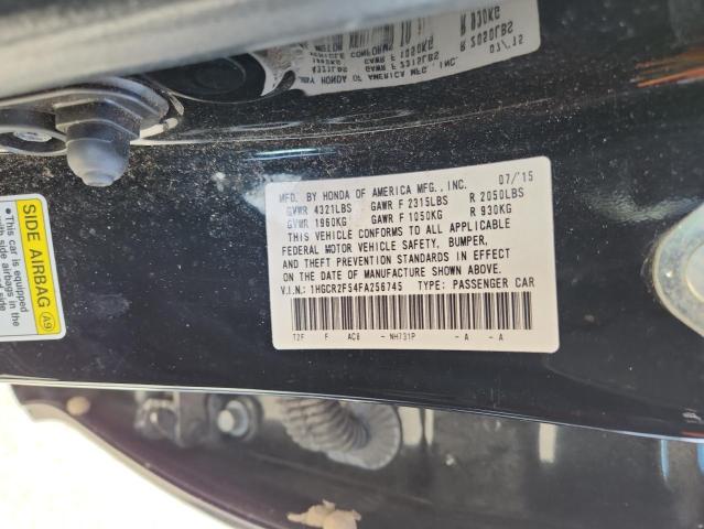 2015 HONDA ACCORD SPO - 1HGCR2F54FA256745