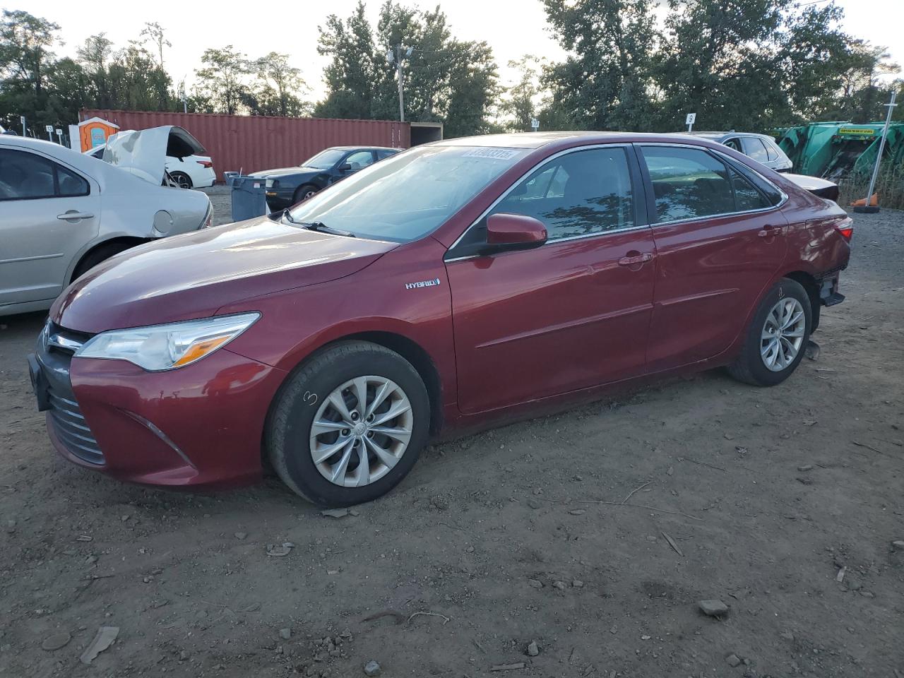 Lot #3293731932 2017 TOYOTA CAMRY HYBR