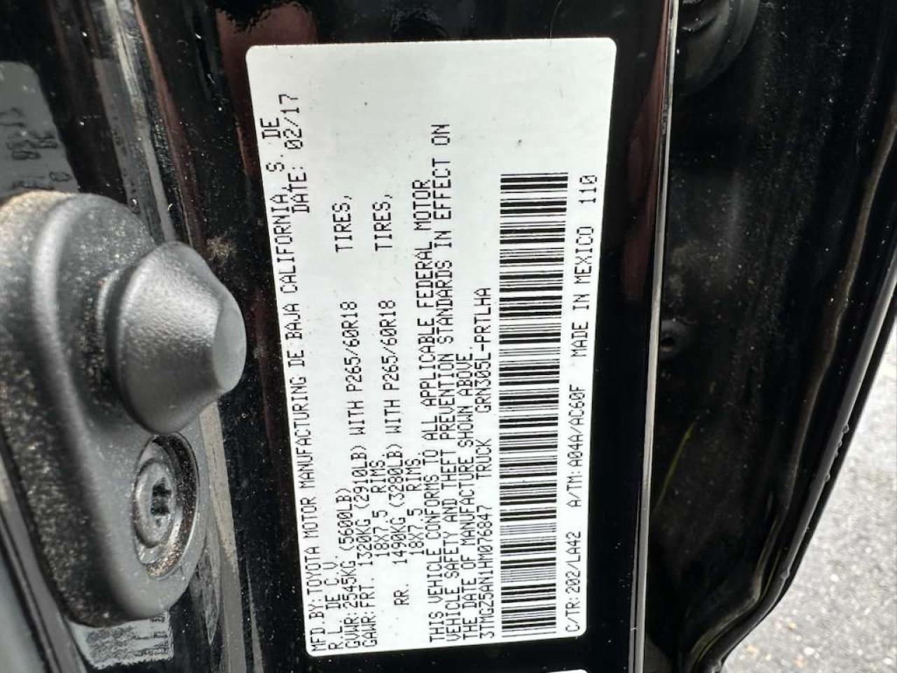 TOYOTA TACOMA DOUBLE CAB