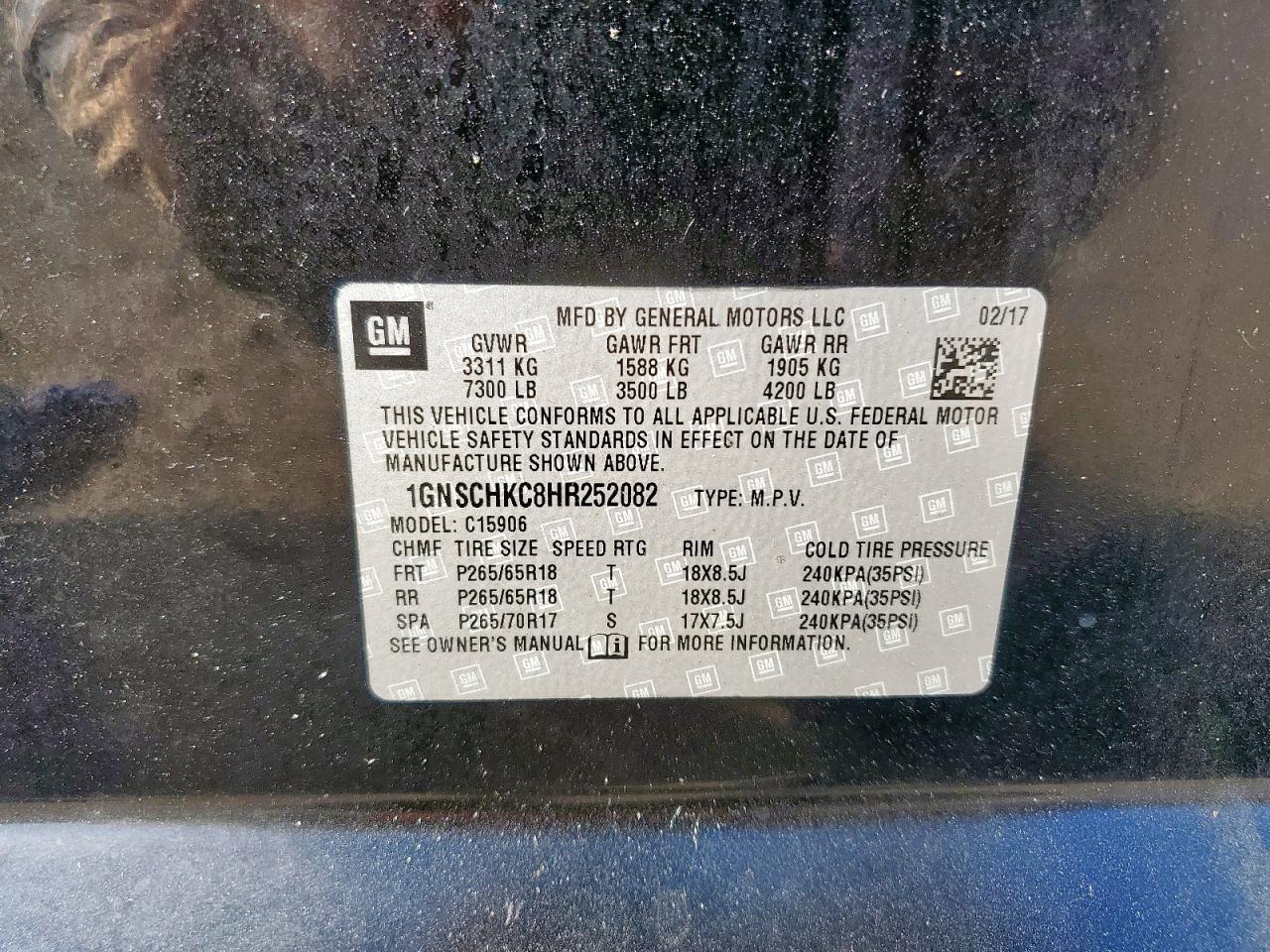 CHEVROLET SUBURBAN C1500 LT