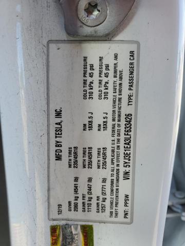 2020 TESLA MODEL 3 #3303599934