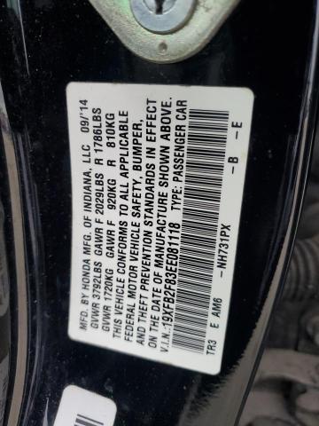 2014 HONDA CIVIC EX - 19XFB2F83EE081118