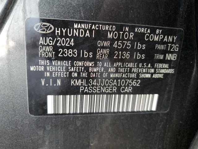2025 HYUNDAI SONATA HYBRID KMHL34JJ0SA107562