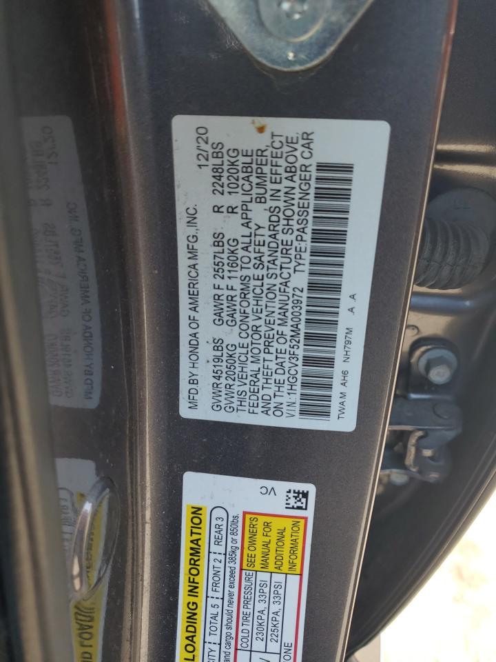 HONDA ACCORD HYBRID EXL