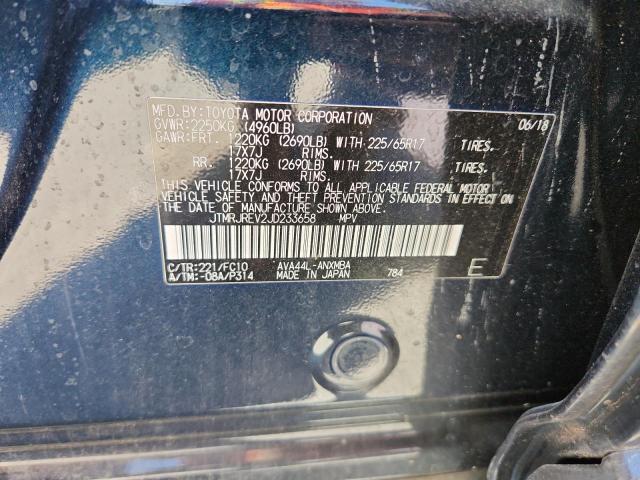 2018 TOYOTA RAV4 HV LE JTMRJREV2JD233658