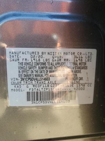 2020 NISSAN KICKS SR #3282506863