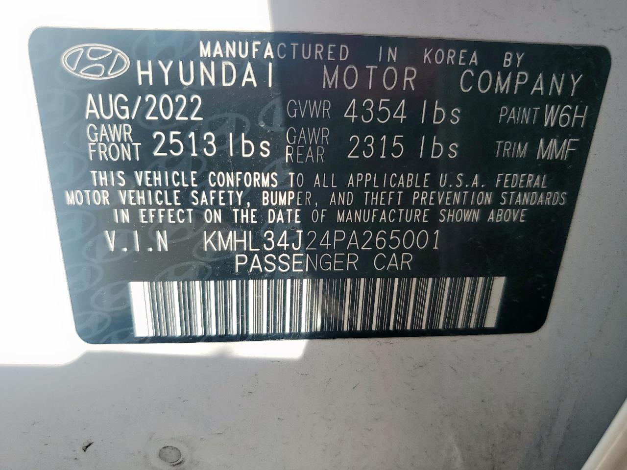 HYUNDAI SONATA LIMITED