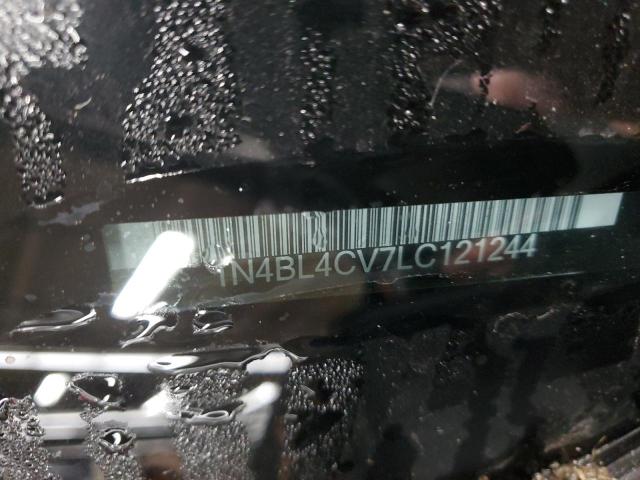 2020 NISSAN ALTIMA SR - 1N4BL4CV7LC121244