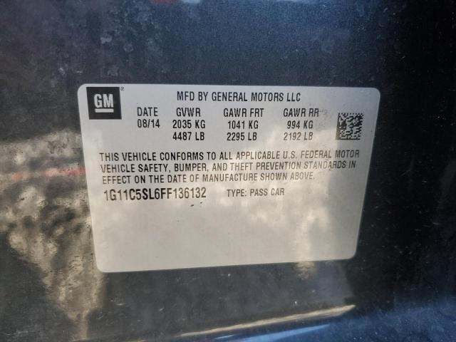 2015 CHEVROLET MALIBU 1LT - 1G11C5SL6FF136132