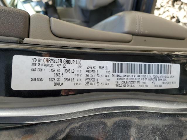2013 JEEP GRAND CHER #3293390475