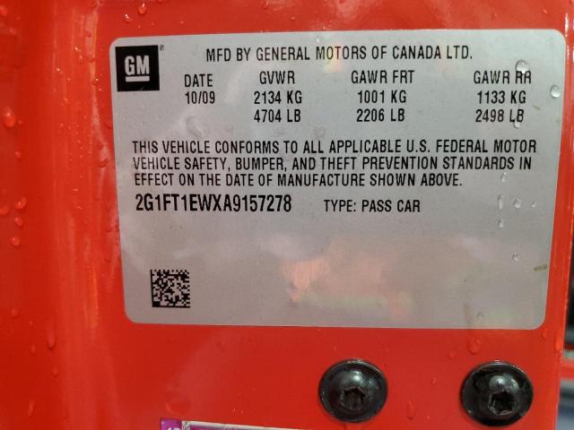 2010 CHEVROLET CAMARO SS #3285747653